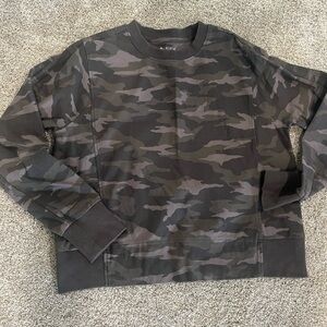 Athleta Camo Sweatshirt. Small